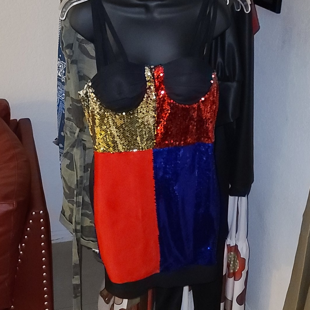 Colorblocked Dress
